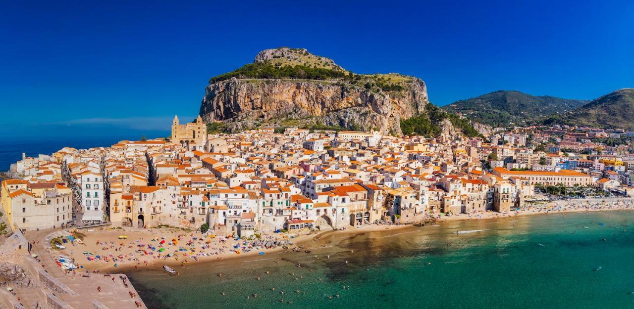 Ferienwohnung Il Mare Di Dafni Cefalù Exterior foto