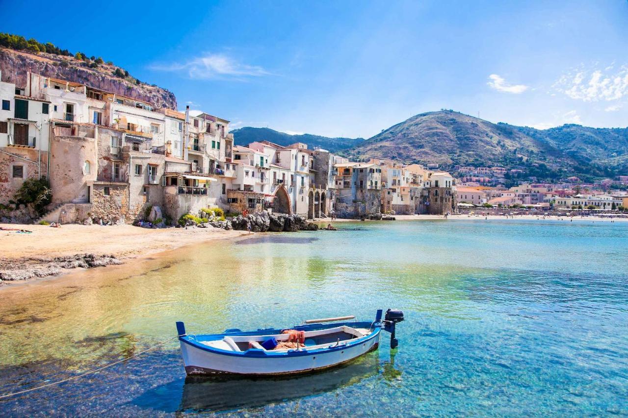 Ferienwohnung Il Mare Di Dafni Cefalù Exterior foto