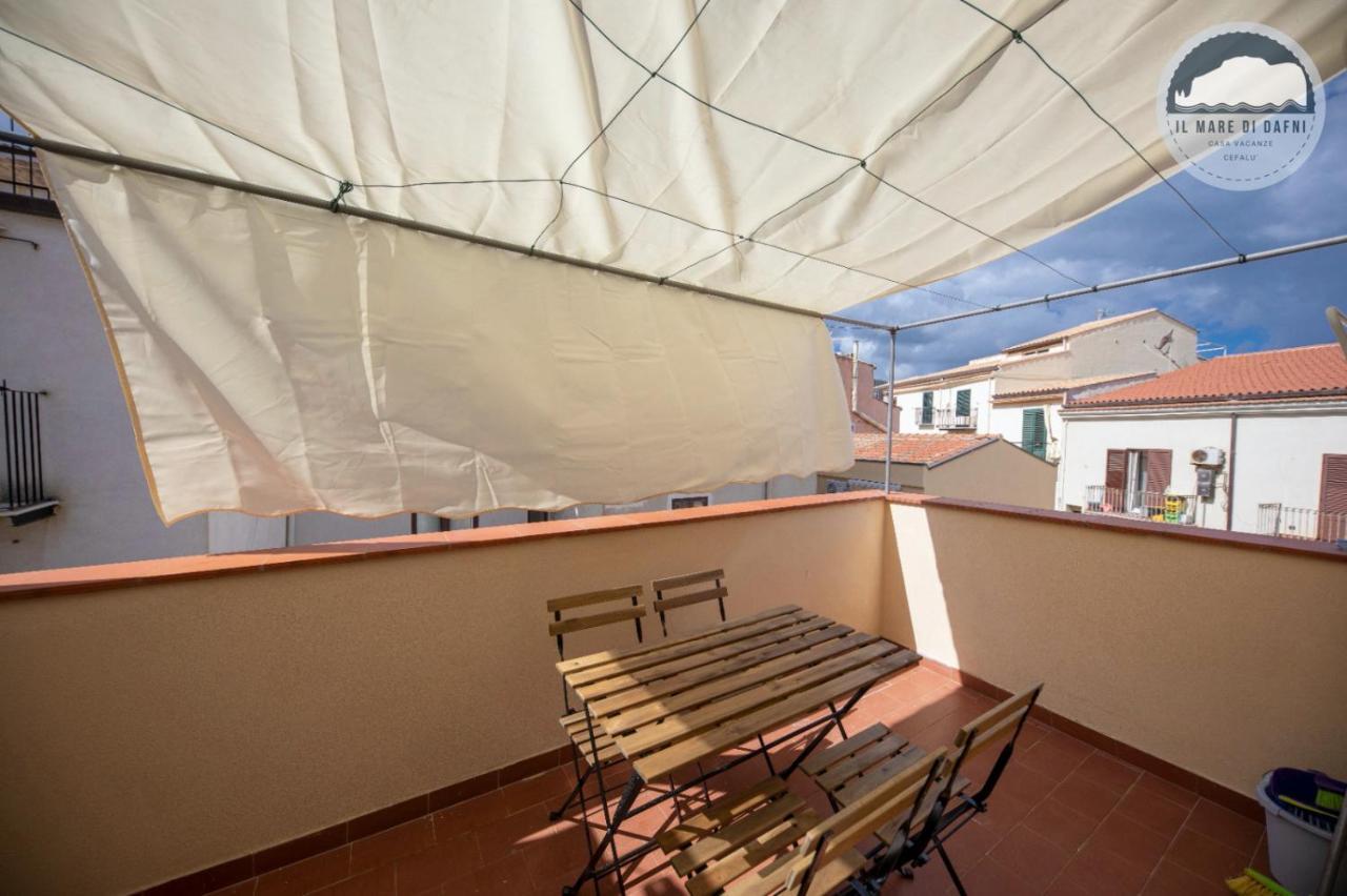 Ferienwohnung Il Mare Di Dafni Cefalù Exterior foto